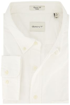 Gant Gant overhemd wit regular fit