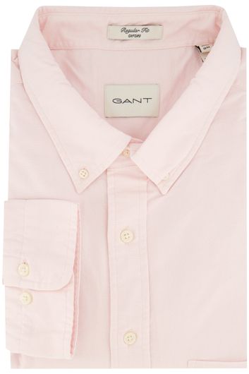 Gant overhemd lichtroze regular fit
