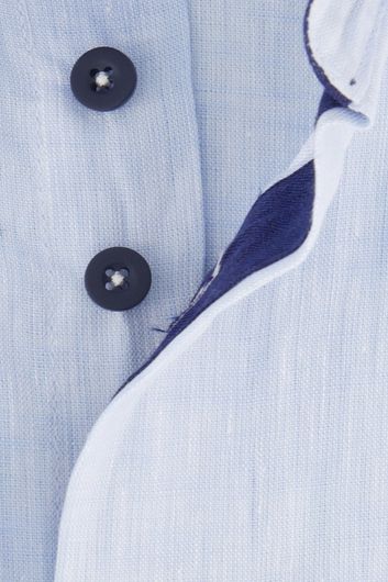 Portofino overhemd ML7 lichtblauw tailored fit