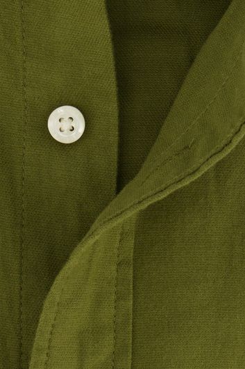 Tommy Hilfiger overhemd regular fit groen katoen