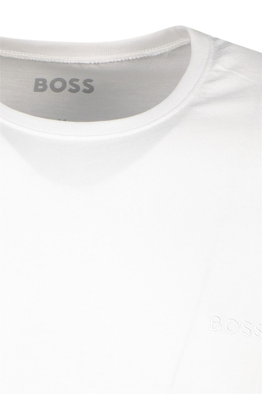 Hugo Boss t-shirt wit relaxed fit 2-pack katoen