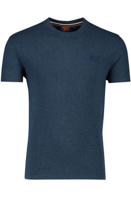 Superdry Superdry t-shirt katoen donkerblauw