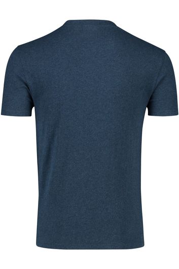 effen Superdry t-shirt donkerblauw