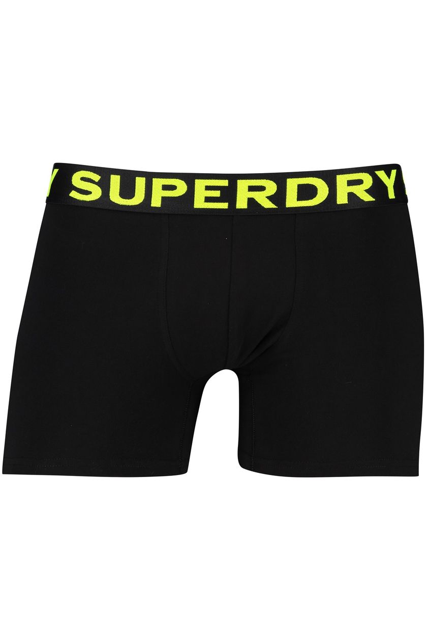 Superdry 3-pack boxershorts zwart
