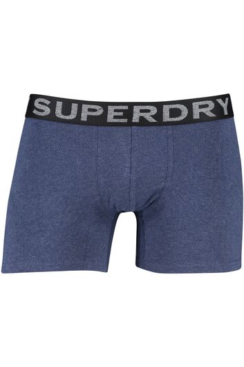 Superdry boxershorts 3 pack blauw