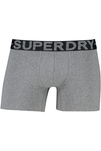 Superdry boxershorts 3 pack grijs