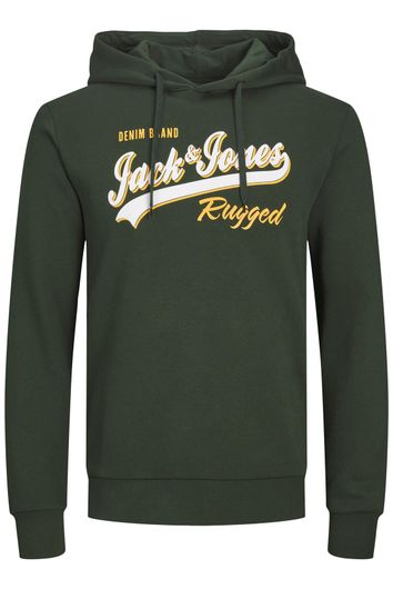 Jack & Jones hoodie groen regular fit