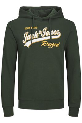 Jack & Jones Jack & Jones sweater groen opdruk