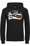 Sweater Jack & Jones zwart opdruk opdruk capuchon