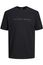 T-shirt Jack & Jones relaxed fit korte mouw zwart opdruk