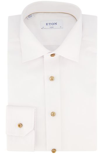 Eton overhemd wit classic fit