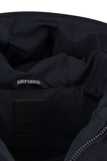 Airforce winterjas donkerblauw mitchell parka