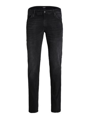 Jack & Jones Jack & Jones jeans Plus Size zwart effen denim