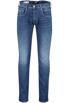 Replay Replay jeans 5-pocket blauw effen denim Anbass Hyperflex