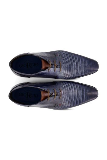 Giorgio schoenen blauw veters