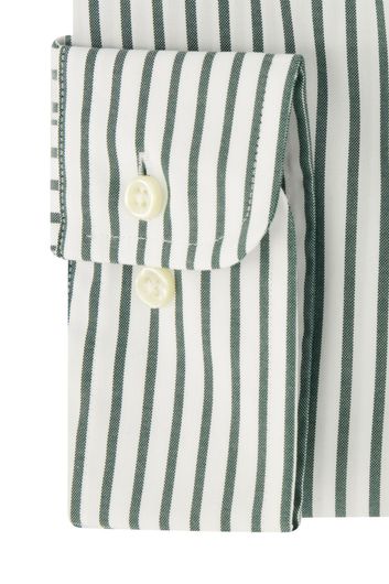 Polo Ralph Lauren business overhemd normale fit groen gestreept katoen