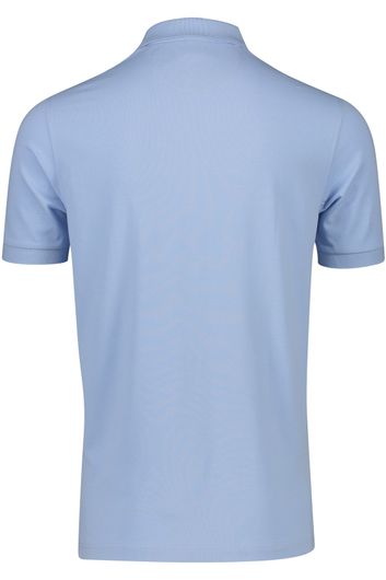 Poloshirt Olymp normale fit lichtblauw effen katoen