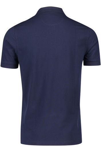 Poloshirt Olymp normale fit donkerblauw effen katoen