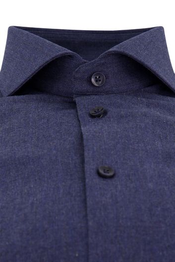 John Miller overhemd donkerblauw tailored fit