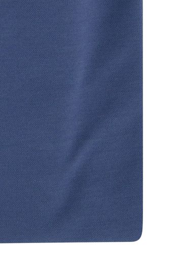 R2 overhemd mouwlengte 7 slim fit blauw effen 