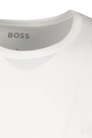 Hugo Boss t-shirt wit 3-pack katoen classic fit 