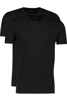 Hugo Boss Hugo Boss t-shirt zwart katoen relaxed fit 2-pack