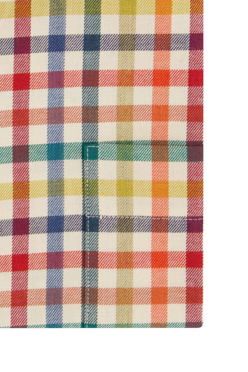 Viyella overhemd normale fit multicolor katoen geruit