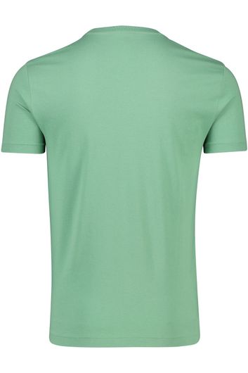 Polo Ralph lauren t-shirt groen ronde hals Custom Slim Fit