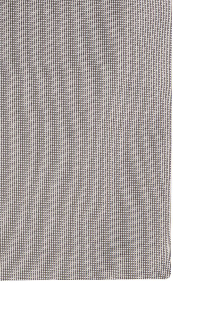 Seidensticker shaped ml7 overhemd grijs katoen