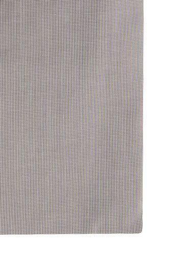 Seidensticker shaped overhemd ml 7 grijs katoen