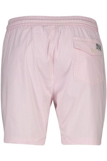 Polo Ralph Lauren zwembroek roze gestreept katoen