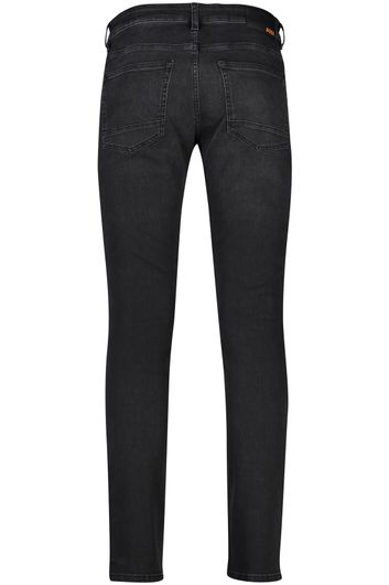 Hugo Boss jeans zwart effen katoen
