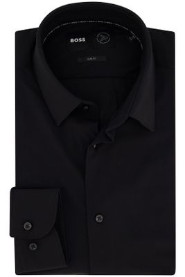 Hugo Boss Hugo Boss overhemd P-HANK zwart slim fit