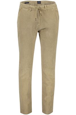 New Zealand New Zealand pantalon Modern Fit bruin effen katoen