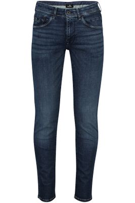 Vanguard Vanguard slim fit jeans donkerblauw spijker katoen