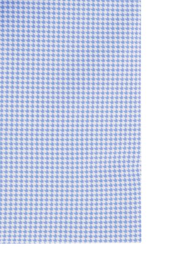Ledub overhemd mouwlengte 7 Modern Fit New normale fit geprint katoen