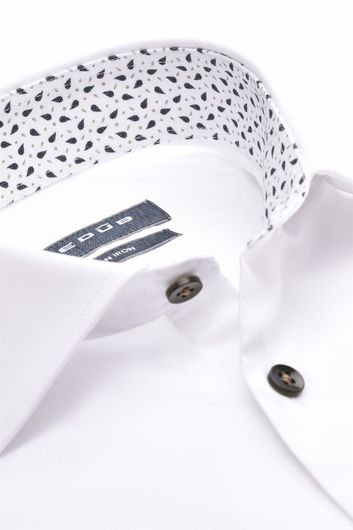 Ledub overhemd wit mouwlengte 7