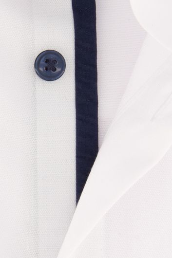 Olymp overhemd mouwlengte 7 Level Five normale fit wit effen katoen borstzak