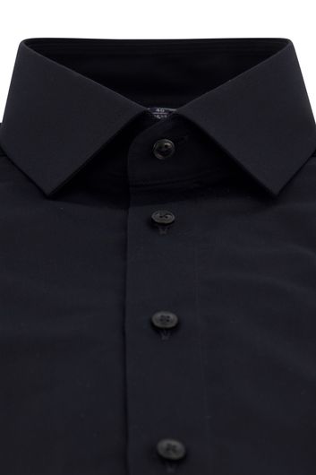 Olymp overhemd luxor modern fit zwart katoen ml7