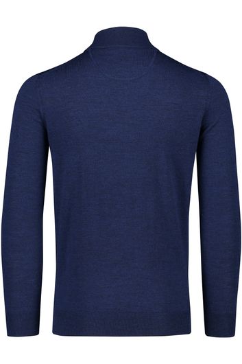 Portofino Vest donkerblauw wol