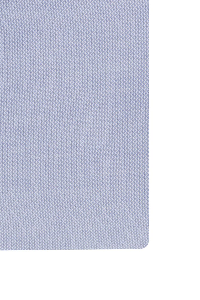 Profuomo overhemd ml 7 normale fit blauw effen katoen