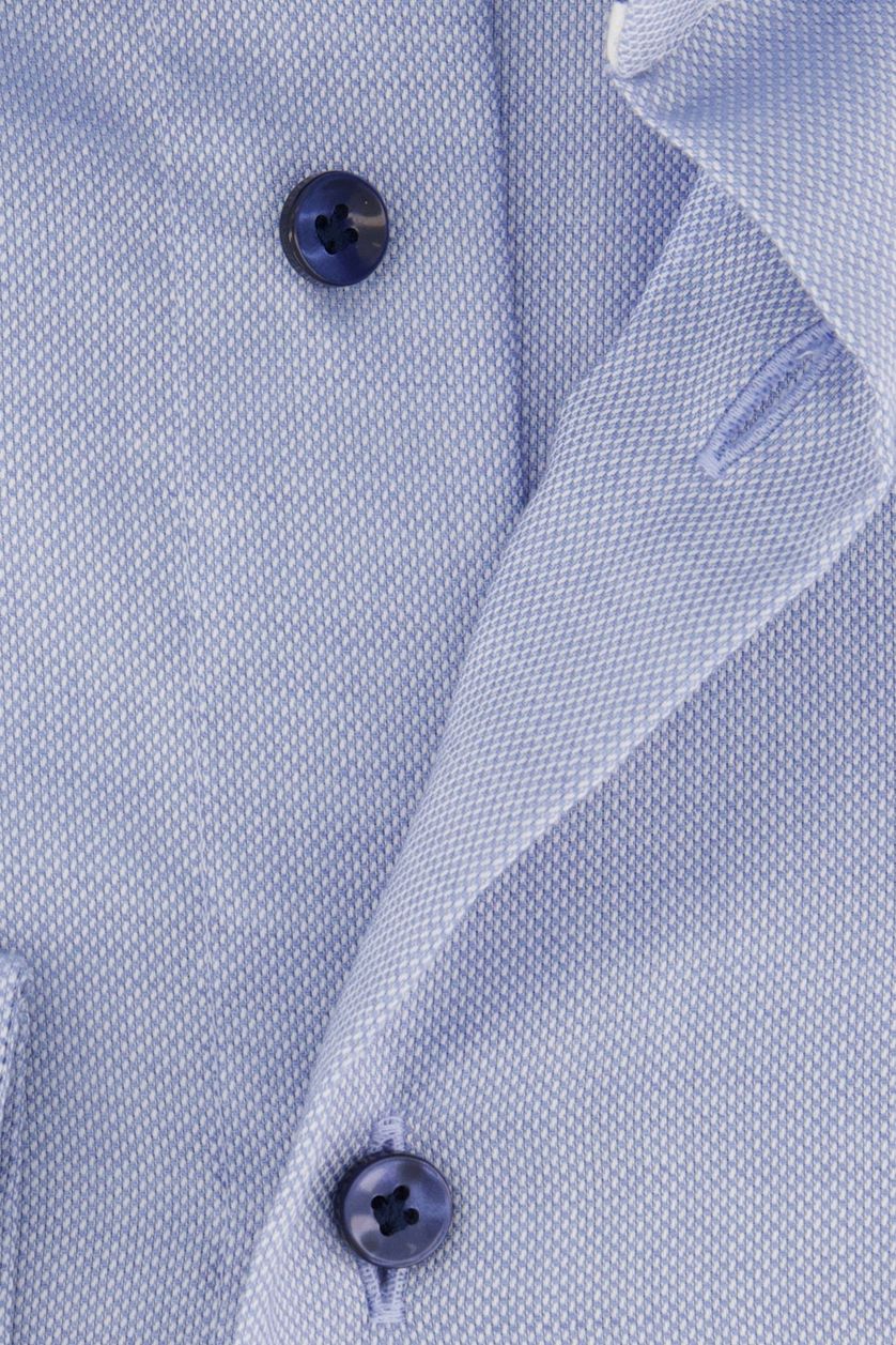 Profuomo katoenen overhemd slim fit lichtblauw