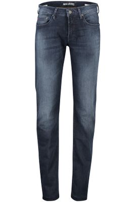 Mac Mac jeans Greg spijkerbroek donkerblauw tapered fit katoen