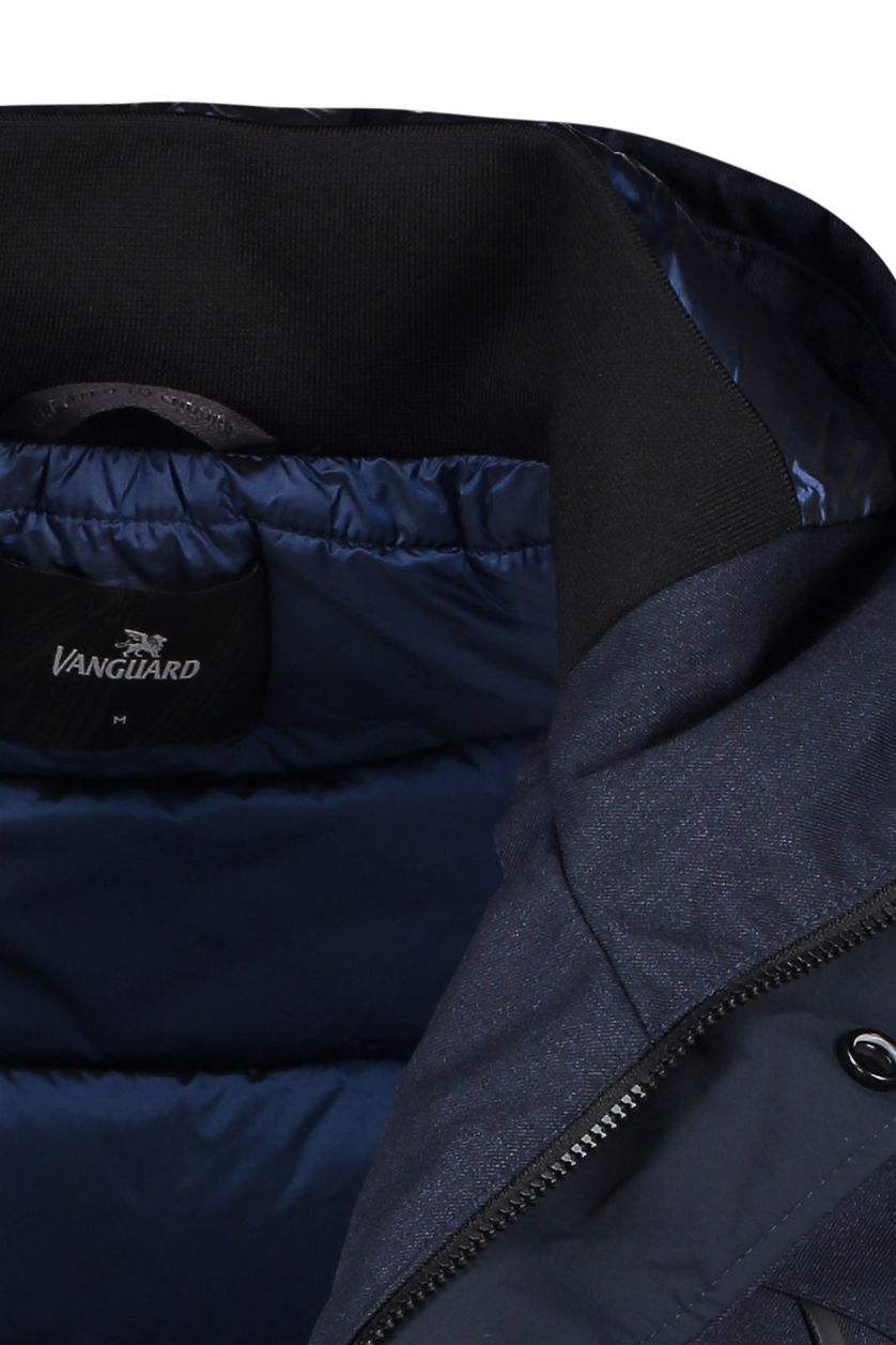 Vanguard winterjas donkerblauw waterafstotend