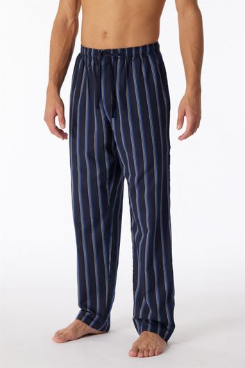 Schiesser pyjamabroek donkerblauw gestreept