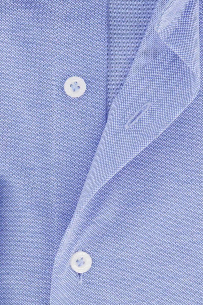 Cavallaro overhemd lichtblauw slim fit katoen