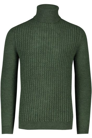 Cavallaro coltrui groen effen knitwear