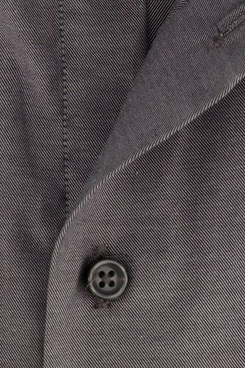 Cavallaro grijze overhemd katoen normale fit