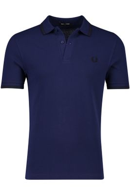 Fred Perry Donkerblauwe Fred Perry polo effen