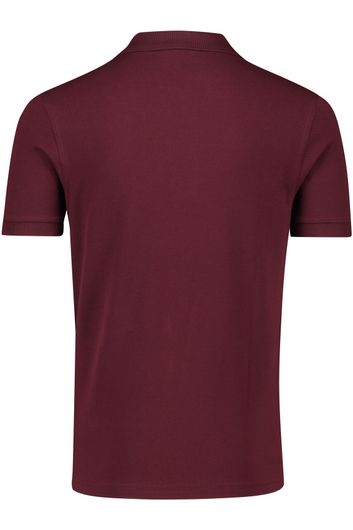 Fred Perry polo normale fit rood effen